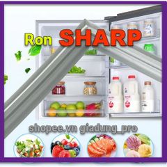 Ron Tủ Lạnh Sharp SJ-20V-GY - Ron Cao Su Thay Thế Có Nam Châm Dễ Dàng Lắp Đặt - Phụ Kiện Tủ Lạnh An Toàn Cho Gia Đình