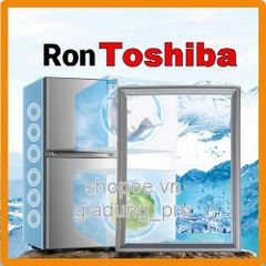 Ron Tủ Lạnh Thay Thế Toshiba GR-H23VPD (R23-M23) - Ron Cao Su và Nam Châm, Dễ Dàng Lắp Đặt, Giao Hàng Toàn Quốc