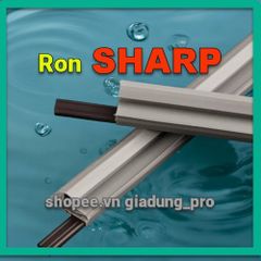 Ron Cửa Tủ Lạnh SHARP Model SJ-18VF4-WMS - Gioăng Cao Su Bền, Dễ Thay Thế, Tiết Kiệm Điện Năng, Phục Hồi Nhiệt Độ Tủ Lạnh