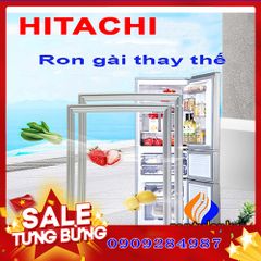 Ron cửa tủ lạnh Hitachi R-T190EG1D - Ron cao su và nam châm thay thế, kích thước ngăn đá 485x455, ngăn mát 485x780