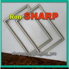Ron tủ lạnh cao su nam châm thay thế cho model Sharp SJ-197P-CH - Dễ dàng lắp đặt, khôi phục độ kín hơi và từ tính cho tủ lạnh
