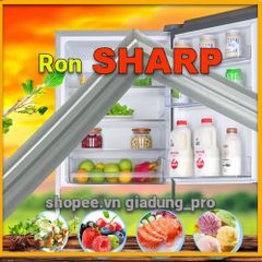 Ron cao su thay thế cho tủ lạnh Sharp SJ-171E-SL - Dễ dàng lắp đặt, bảo đảm độ kín hơi và từ tính tốt cho tủ lạnh nhà bạn