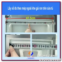 Ron Tủ Lạnh Sharp SJ-S2400-SL - Ron Cao Su Thay Thế Dễ Dàng, Phục Hồi Độ Kín Hơi cho Tủ Lạnh, Giao Hàng Toàn Quốc