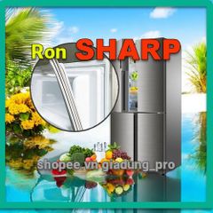 Ron Cửa Tủ Lạnh Sharp SJ-18VF1-CS - Ron Cao Su Thay Thế, Dễ Dàng Lắp Đặt, 490x790mm, Giao Hàng Toàn Quốc