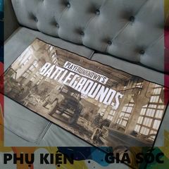 Miếng Lót Chuột PUBG 58 - Pad Chuột Cỡ Lớn 90x40cm Chống Nước, Dày 3mm, Chuyên Dụng Cho Game Thủ