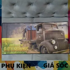 Miếng Lót Chuột PUBG 55 Chống Nước Lớn 90x40cm - Pad Chuột Dày 3mm Siêu Bền Cho Game Thủ