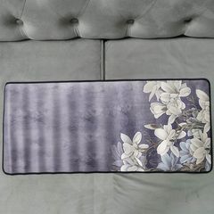 Miếng Lót Chuột Chống Nước Hoa Xám 21 - Bàn Di Chuột 70x30cm Dày 3mm Chuyên Dụng Cho Game Thủ