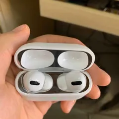 Miếng Dán Kim Loại Chống Bám Bẩn Cho AirPods Pro - Bảo Vệ Chống Bụi Trày Xước, Bộ 2 Miếng Dán Kim Loại Cao Cấp