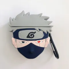 Vỏ Bọc AirPods Naruto Kakashi - Case Silicon Dẻo Siêu Cute Cho Hộp Sạc Tai Nghe AirPods 1 2 Chất Lượng Cao