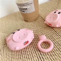 Ốp Lưng AirPods Heo Hồng - Vỏ Bọc Silicone Dẻo Cho Tai Nghe AirPods 1, 2, Pro - Phụ Kiện Siêu Cute, Bảo Vệ Chất Lượng