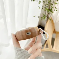Vỏ Bọc AirPods Gấu Nâu Bánh Quy - Case Silicon Dẻo Chất Lượng cho Tai Nghe AirPods 1 2 - Phụ Kiện Siêu Cute