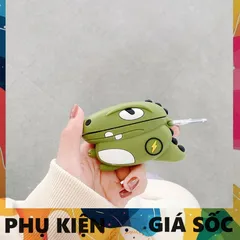 Vỏ Bọc AirPods PRO Khủng Long Tia Chớp - Case Silicone Dẻo Siêu Cute Cho Hộp Sạc Tai Nghe AirPods PRO