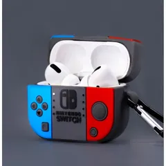 Case Vỏ Bọc AirPods Siêu Cute - Thiết Kế Máy Game Xanh Đỏ cho Tai Nghe AirPods 1 2 PRO Bằng Silicon Dẻo Chất Lượng