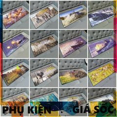 Miếng Lót Chuột Gaming Chống Nước Size 90x40cm - Bàn Di Chuột Cao Su Dày Dặn, Thiết Kế Đẹp Mắt, Chống Trơn Trượt, Tối Ưu Hóa Điều Khiển Chuột