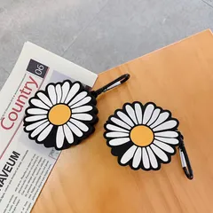 Vỏ Bọc AirPods Hoa Cúc Silicone Dẻo Cao Cấp Cho Hộp Sạc Tai Nghe AirPods 1 2 PRO - Phụ Kiện Siêu Cute