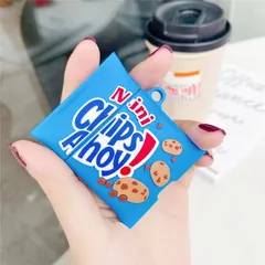 Vỏ Bọc AirPods Silicon Mini Chips Ahoy - Phụ Kiện Tai Nghe AirPods 1 2 PRO - Thiết Kế Đẹp, Chất Lượng Cao