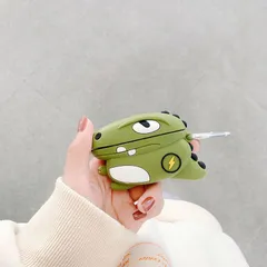 Vỏ Bọc AirPods Khủng Long Tia Chớp - Bao Silicon Chất Mềm Cho Tai Nghe AirPods 1 2 PRO - Phụ Kiện Đáng Yêu, Thiết Kế Độc Đáo