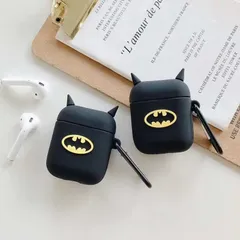 Vỏ Bọc AirPods Silicon Dẻo Người Dơi - Case TAI NGHE AirPods 1 2 Hộp Sạc Cute Chất Lượng Cao