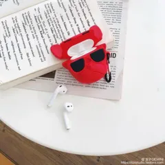 Vỏ Bọc Silicon Chó Bull cho AirPods 1 2 PRO - Phụ Kiện Tai Nghe Đựng Sạc Chất Liệu Mềm Dẻo