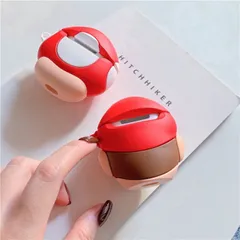 Vỏ Bọc Silicon Siêu Cute cho AirPods 1 2 PRO - Phụ Kiện Super Mario Hợp Thời Trang cho Hộp Sạc Tai Nghe