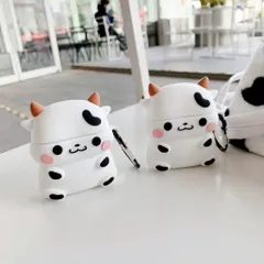 Vỏ Bọc Silicon Dẻo AirPods - Bò Sữa Cute Cho Tai Nghe AirPods 1, 2 và PRO - Phụ Kiện Âm Thanh Thời Trang