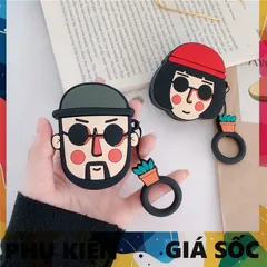Vỏ Bọc Airpods Leon Film - Silicone Dẻo Cho Hộp Sạc Tai Nghe AirPods 1 2 - Phụ Kiện Chất Lượng Cao, Thiết Kế Đặc Biệt