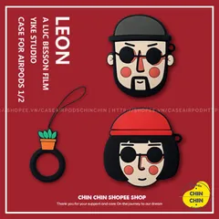 Vỏ Bọc Airpods Leon Film - Silicone Dẻo Cho Hộp Sạc Tai Nghe AirPods 1 2 - Phụ Kiện Chất Lượng Cao, Thiết Kế Đặc Biệt