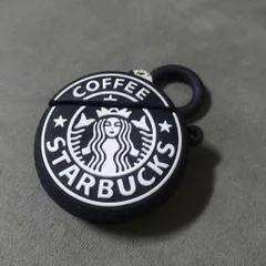 Vỏ Bọc Airpods Silicon Dẻo Họa Tiết Starbucks Tròn - Phụ Kiện Hộp Sạc Tai Nghe AirPods 1 2 Chất Lượng Cao