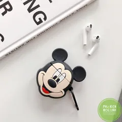 Vỏ Bọc Silicon Dẻo AirPods 1 2 - Hoco Minnie Đeo Nơ - Phụ Kiện Tai Nghe Thời Trang Cho Hộp Sạc AirPods