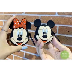 Vỏ Bọc Silicon Dẻo AirPods 1 2 - Hoco Minnie Đeo Nơ - Phụ Kiện Tai Nghe Thời Trang Cho Hộp Sạc AirPods