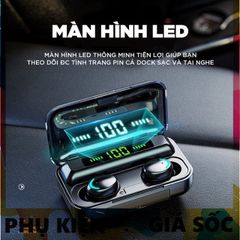 Tai Nghe Bluetooth 5.0 Amoi F9 Pro - Nâng Cấp Chất Âm 8D, Chống Nước, Pin Lâu - Phụ Kiện Âm Thanh Thời Trang