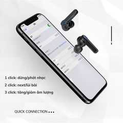 Tai Nghe Bluetooth Nhét Tai M19 Pro TWS 5.1 - Cảm Ứng Không Dây, Chống Nước IOSX7, Âm Thanh Bass Mạnh, Hỗ Trợ Đàm Thoại
