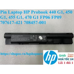Pin Laptop HP Probook 440 G1, 450 G1, 455 G1, 470 G1 - 6 Cell Battery FP06 FP09, Hãng Chính Hãng, Bảo Hành 100%