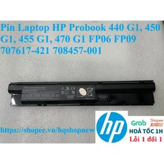 Pin Laptop HP Probook 440 G1, 450 G1, 455 G1, 470 G1 - 6 Cell Battery FP06 FP09, Hãng Chính Hãng, Bảo Hành 100%