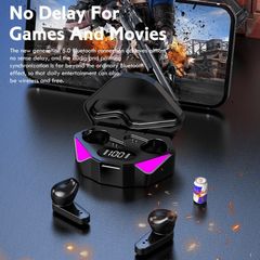 Tai Nghe Gaming Bluetooth 5.1 X15 - Tai Nghe Không Dây Thể Thao Âm Thanh Hifi Pin Trâu Chống Nước, Thích Hợp Chơi Game