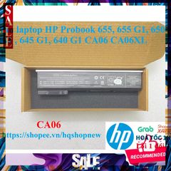 Pin Laptop HP Probook 655, 655 G1, 650 G1, 645 G1, 640 G1 CA06 CA06XL Chính Hãng 100% - Đen, Bảo Hành Đổi Mới 100%