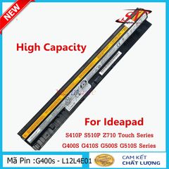 Pin Laptop Lenovo G400S, G40-30, G40-70, G40-80, G410S, G500S - Pin Lion 4 Cell 14.8V, Bảo Hành 9 Tháng, Hàng Mới Nhập Khẩu