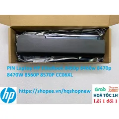 Pin Laptop HP EliteBook 8460p/8460w/8470p/8470w/8560p/8570p CC06XL - Pin Chính Hãng, Mới 100%, 6 Cell, Bảo Hành Đổi Mới