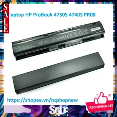 Pin Laptop HP ProBook 4730S 4740S Chính Hãng 6 Cell Đen - Bảo Hành Đổi Mới 100% - Pin Mới 100%