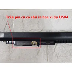 Pin Laptop HP HS04 HS03 14ac 15ac 15ay - Dung lượng 4 cell, mới nhập khẩu, bảo hành 9 tháng, thay thế chất lượng cao