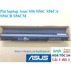 Pin Laptop Asus S56 S56C S56CA S56CB - 4 Cell Đen, Hàng Nhập Khẩu Chính Hãng, Bảo Hành Đổi Mới 100%