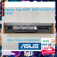 Pin Laptop Asus K55V K55VM K55VD A41-K55 - 6 Cell Đen, Bảo Hành 100% Mới, Phù Hợp Với Nhu Cầu Người Dùng