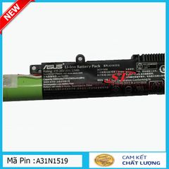 Pin Laptop ASUS X540 (A31N1519) - Pin Lion 3 Cell 2400mAh/3000mAh, Bảo Hành 9 Tháng, Thay Thế Đúng Mã - Hàng Mới Nguyên Hộp