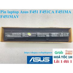 Pin Laptop Asus F451 F451CA F451MA F451MAV - Pin Chất Lượng Cao, 4 Cell, Đen - Bảo Hành 100% Mới