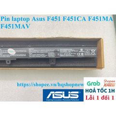 Pin Laptop Asus F451 F451CA F451MA F451MAV - Pin Chất Lượng Cao, 4 Cell, Đen - Bảo Hành 100% Mới