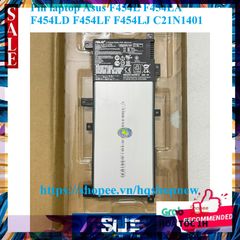 Pin Laptop Asus C21N1401 - Phù hợp với F454L F454LA F454LD F454LF F454LJ - Sản phẩm mới 100% và bảo hành chính hãng