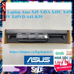 Pin Laptop Asus A41-K55 cho X45 X45A X45C X45U X45V X45VD - Pin 6 Cell Chính Hãng, Bảo Hành Đổi Mới 100%