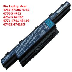 Pin Laptop Acer 6 Cell 5200mAh - Thay thế cho Aspire 4738, 4733, 4741, 5741, 4551G, 4743G, 4750G, 7551G
