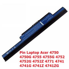 Pin Laptop Acer 6 Cell 5200mAh - Thay thế cho Aspire 4738, 4733, 4741, 5741, 4551G, 4743G, 4750G, 7551G