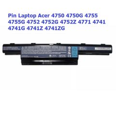 Pin Laptop Acer 4738 4739 4349 4741 4750 4752 Chính Hãng - 6 Cell 5200mAh Bảo Hành 9 Tháng, Thay Thế Acel Aspire 4250 4750G